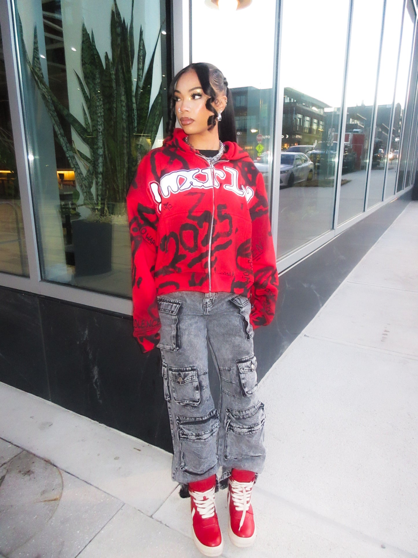 Red Colorway In “Peace” Collection